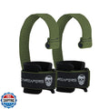 Gymreapers Weight Lifting Straps with Dowel - Wrist Straps for Weightlifting